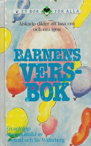 Barnens versbok av Gertrud o Siv Widerberg