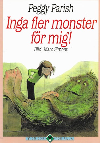 Inga fler monster för mej av Parish Peggy