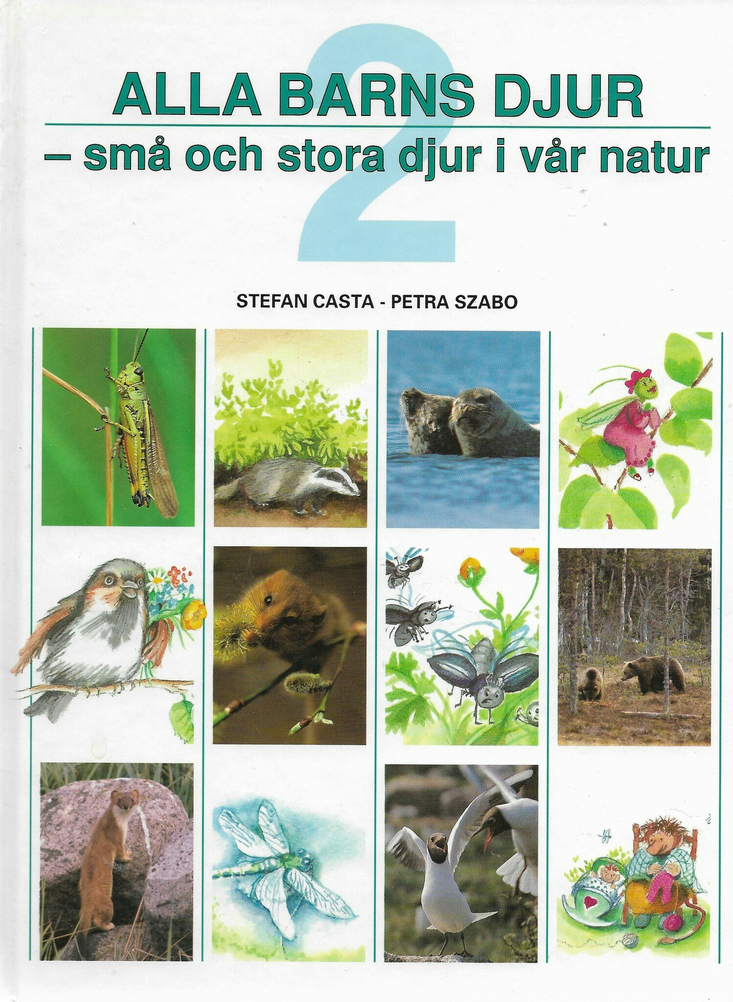 Alla barns djur : små och stora djur i vår natur av Casta, Stefan - Szabo, Petra