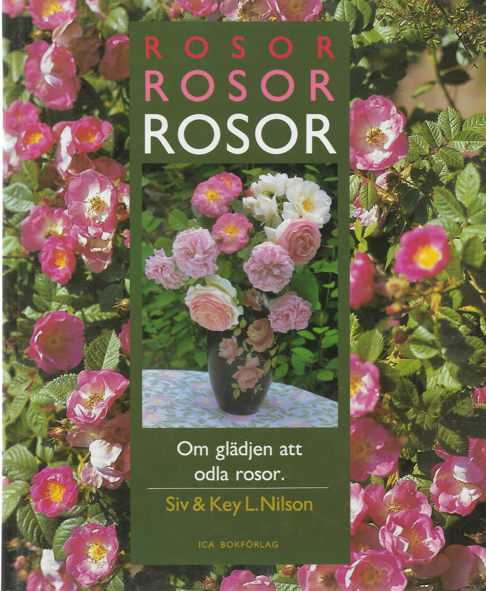 Rosor, rosor, rosor : om glädjen att odla rosor av Nilson, Siv - Nilson, Key L.