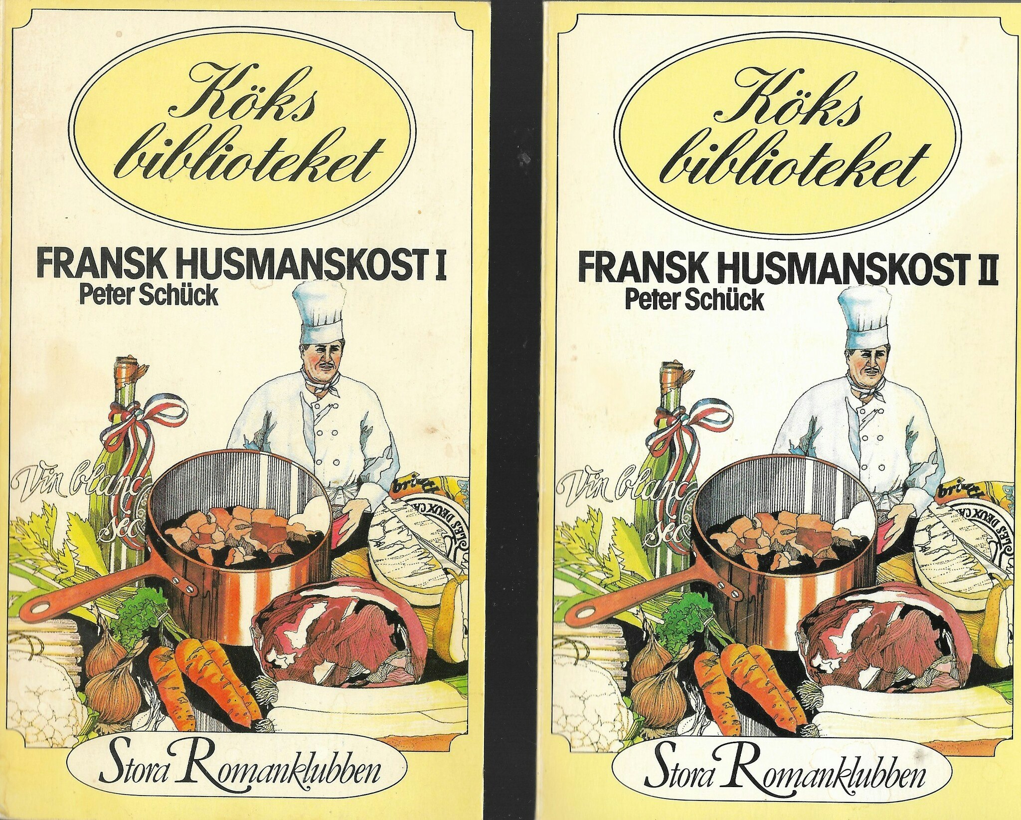 Fransk husmanskost : en kulinarisk reseskildring med ett femtiotal recept av Schück, Peter