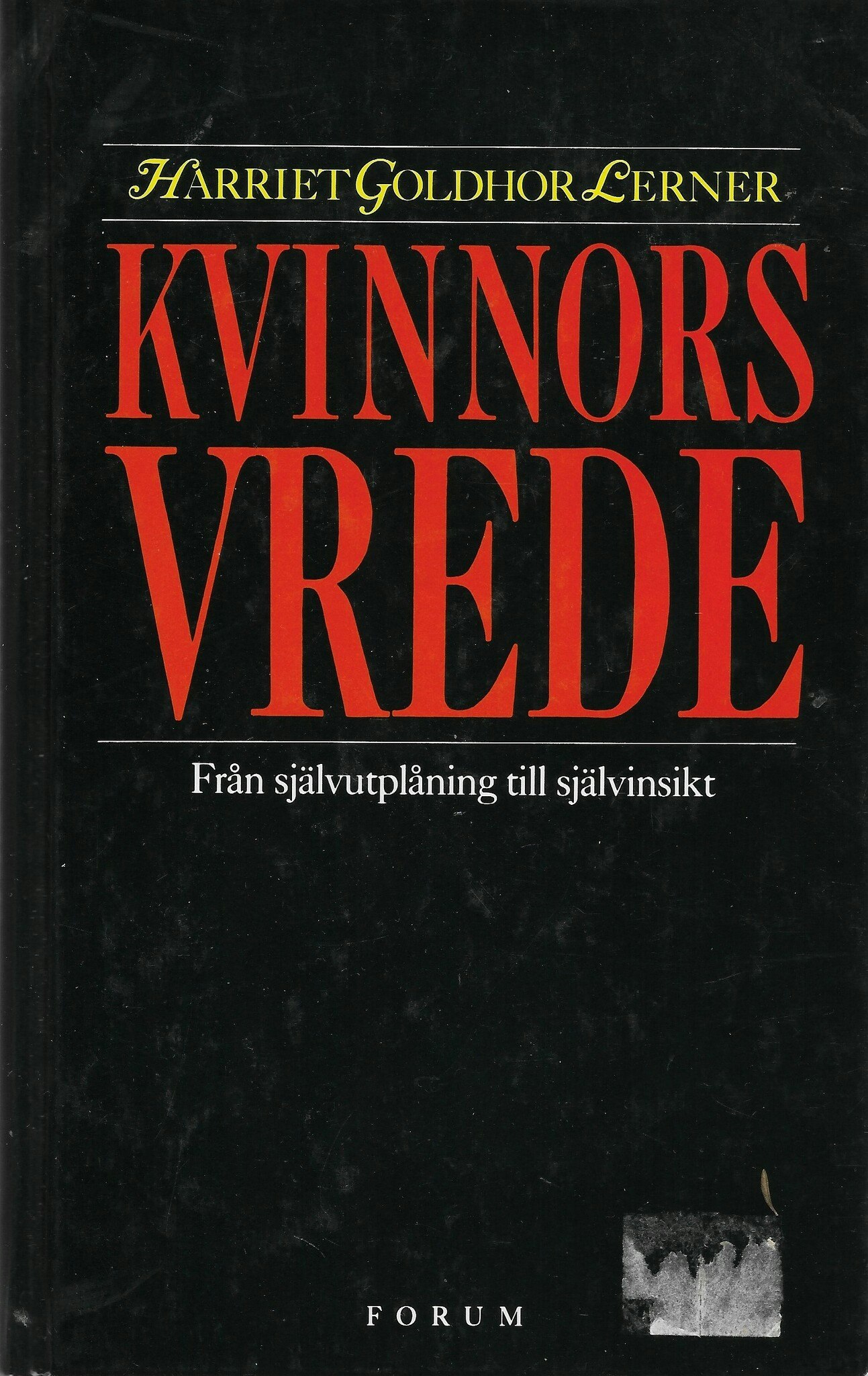 Kvinnors vrede av Lerner, Harriet