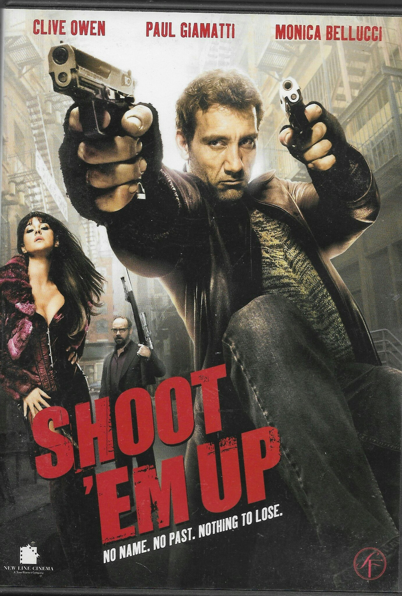 Shoot ém up med Clive Owen, Paul Giamatti, Monica Bellucci