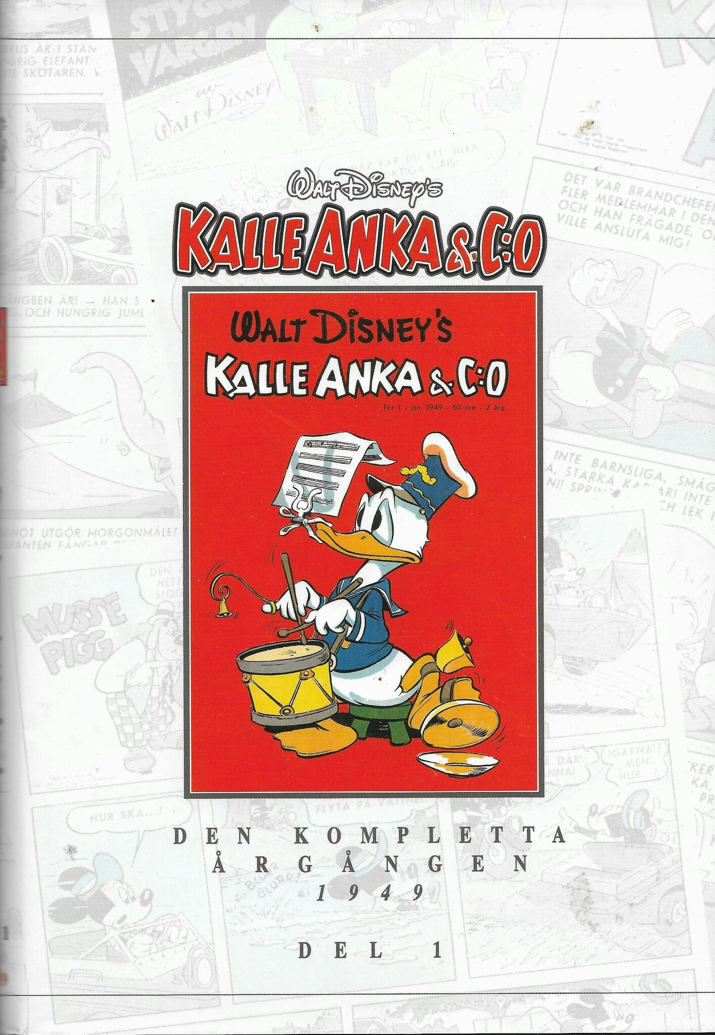 Kalle Anka & Co Den kompletta årgången 1949 del 1 av Disney, Walt