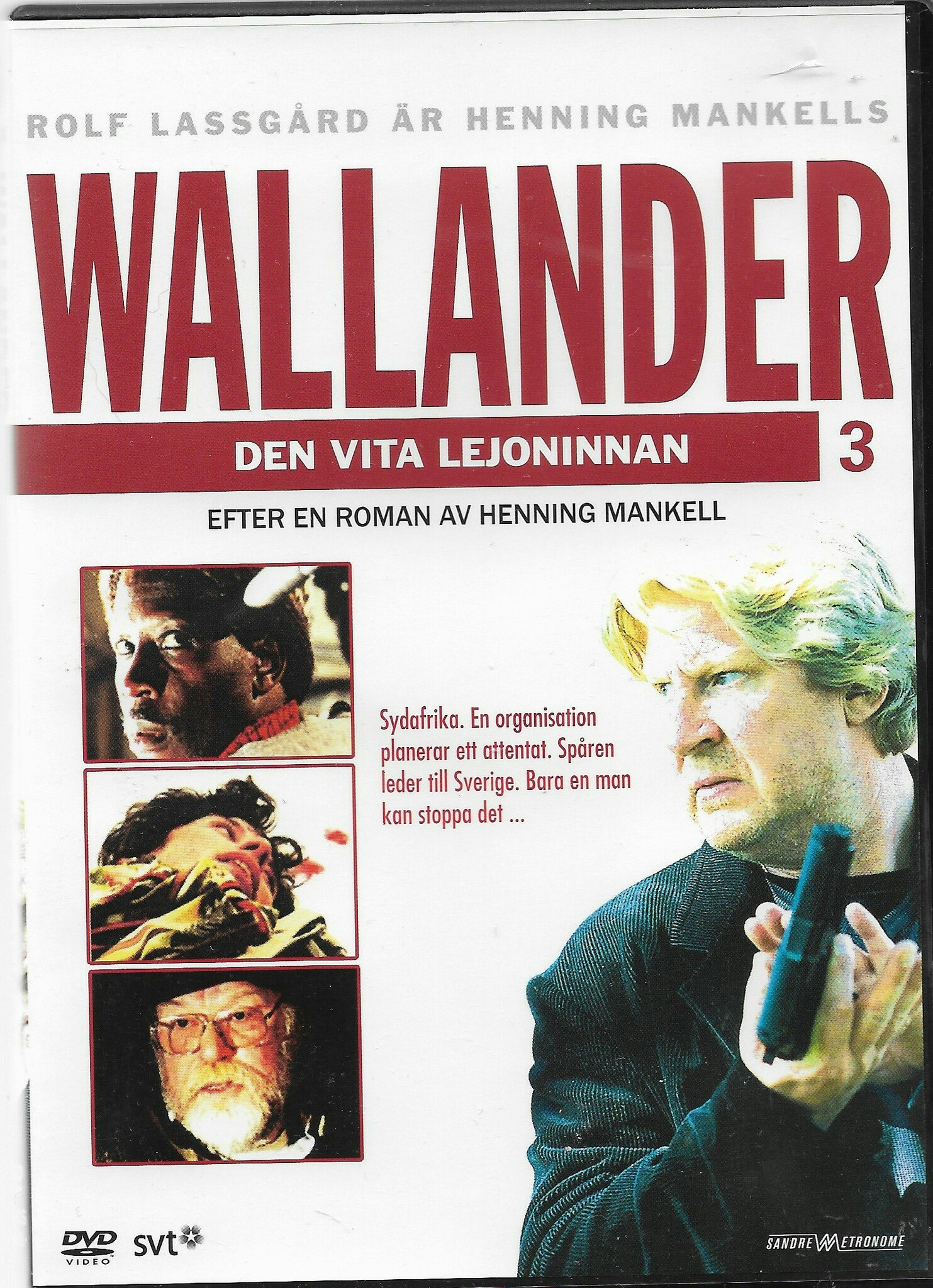 Den vita lejoninnan regissör Berglund Peter, med Rolf Lassgård