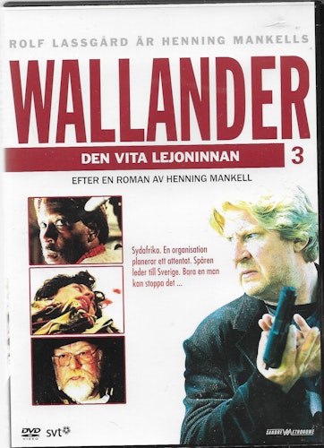 Den vita lejoninnan regissör Berglund Peter, med Rolf Lassgård