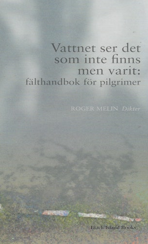 Vattnet ser det som inte finns men varit: fälthandbok för pilgrimer av Melin, Roger