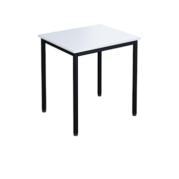 12:38 Pöytä Akustik Laminaatti, 70x60 cm, musta jalusta