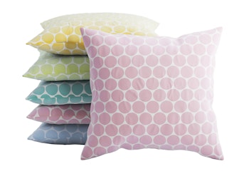 Kudde stor Big Dot Pastellrosa