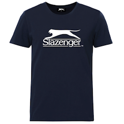 Slazenger Mörkblå logo t-shirt