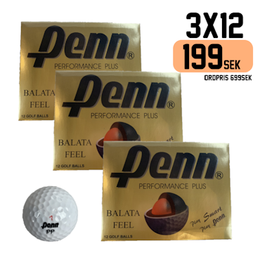 Golfboll 3X12pc Penn Performance