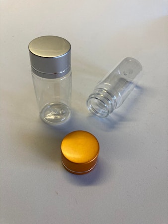 10-pack Plastburkar med metallock