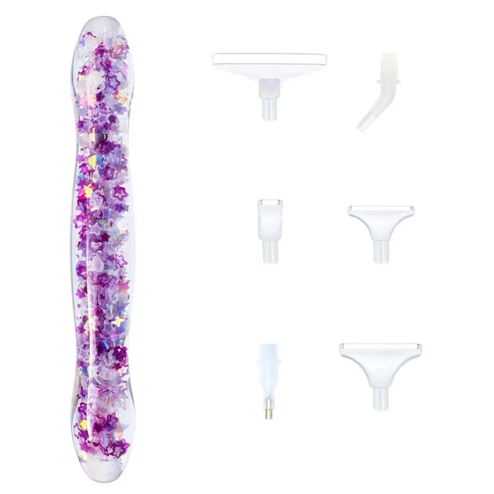 Självlysande ergonomiska pennor