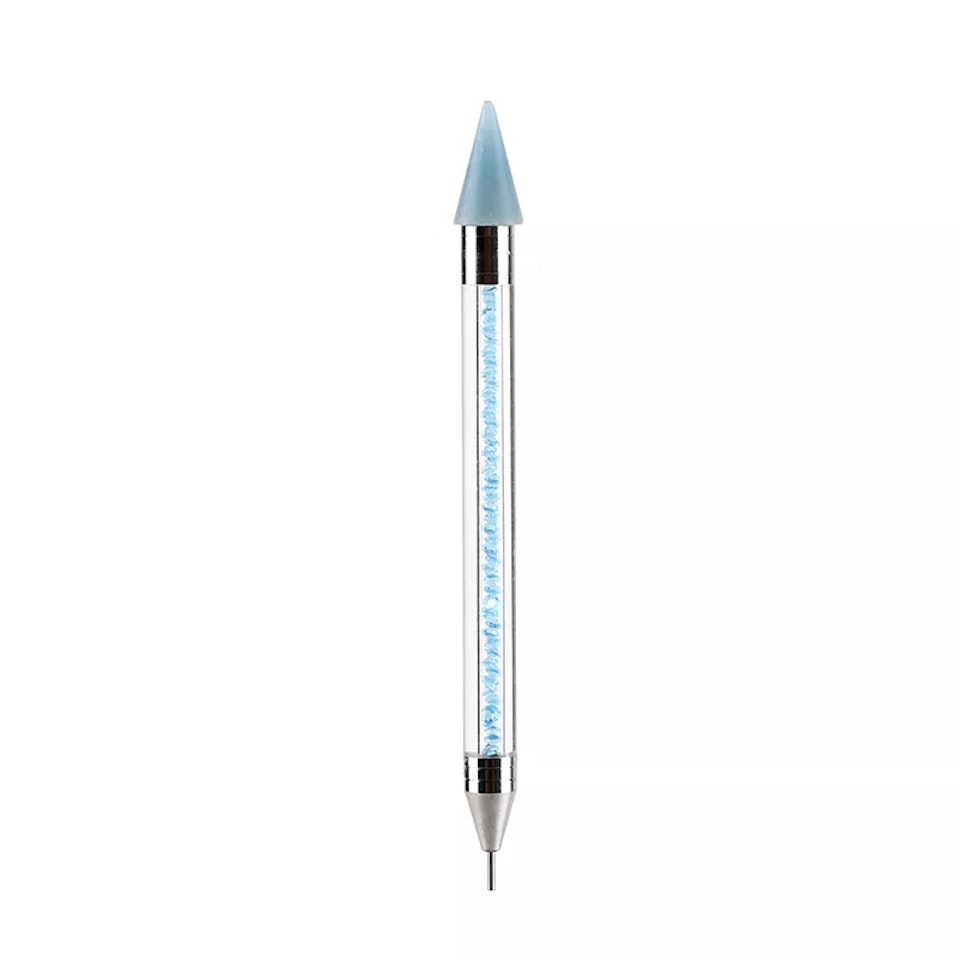 diamond painting, duttpenna med vaxkon - steelblue
