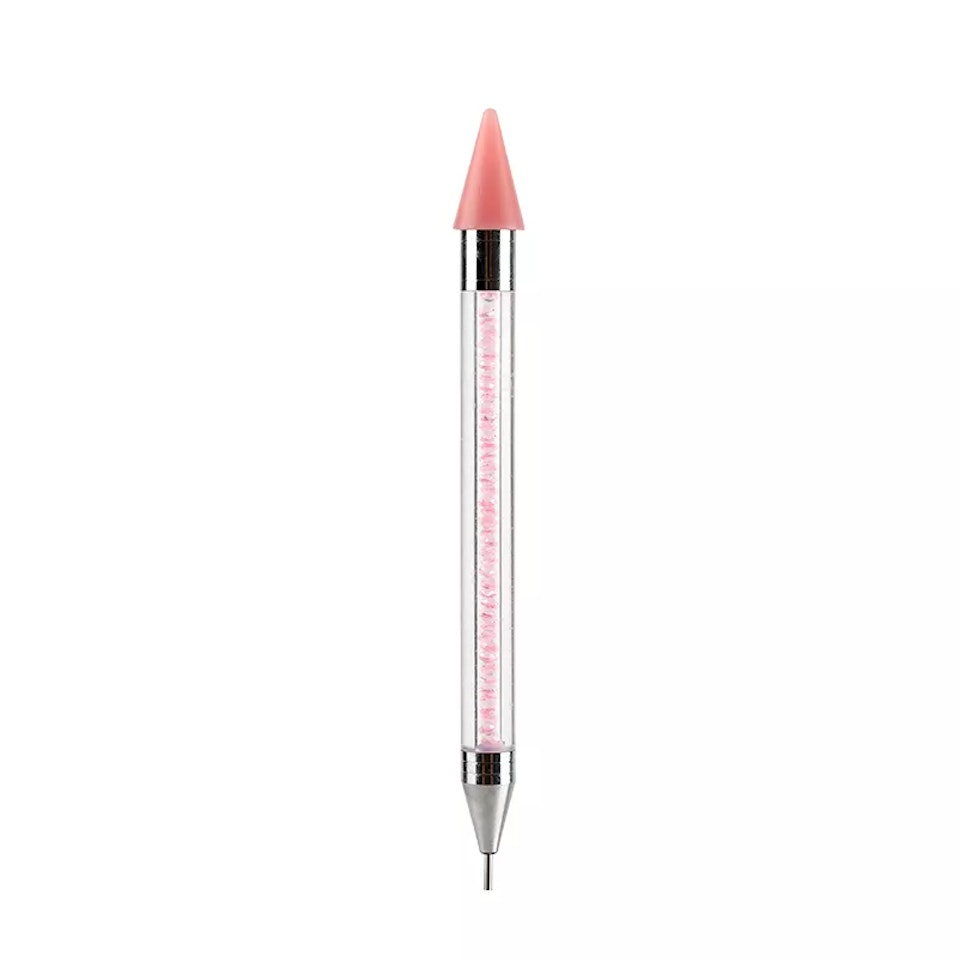 diamond painting, duttpenna med vaxkon - Rosa