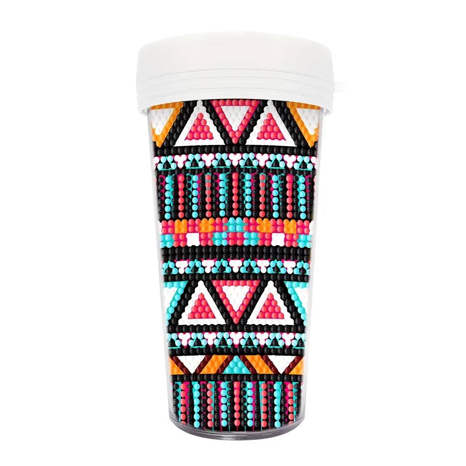 diamond painting, to go-mugg, med motiv