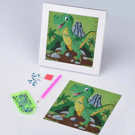 Barntavla - Dinosaurie