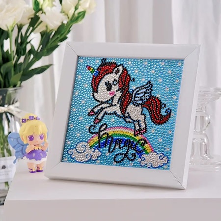 Barntavla - Unicorn "Magic" UTGÅENDE
