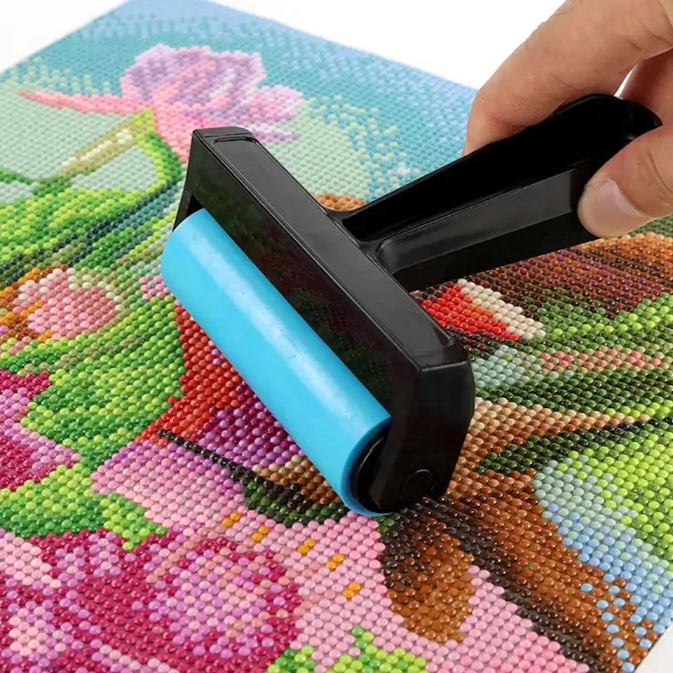 Diamond painting, Blå Roller