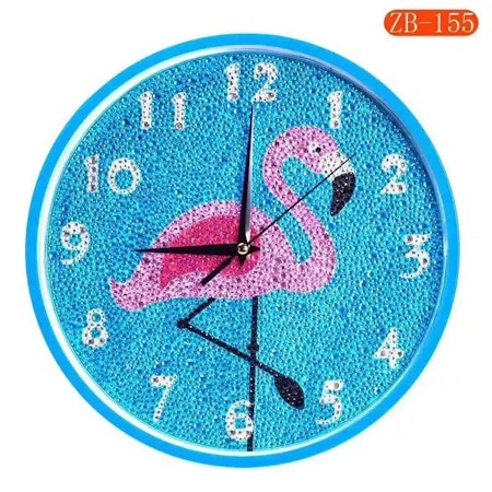 Klocka - Flamingo