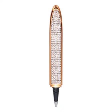 Ergonomisk Duttpenna Roséguld Diamant Vit