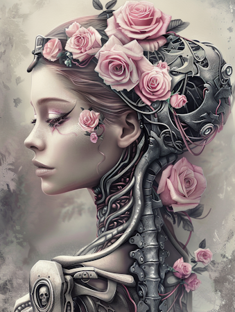 Diamond Painting - Rose Mechanica