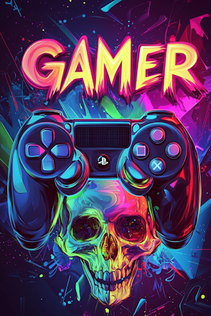 Diamond Painting Akryl - Gaming 20x30cm