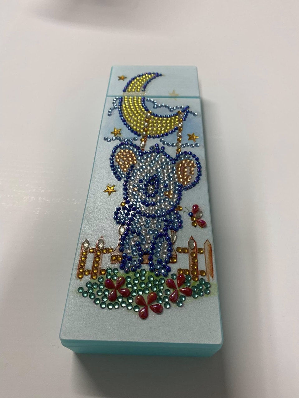 Diamond painting, pennskrin, diy, koala
