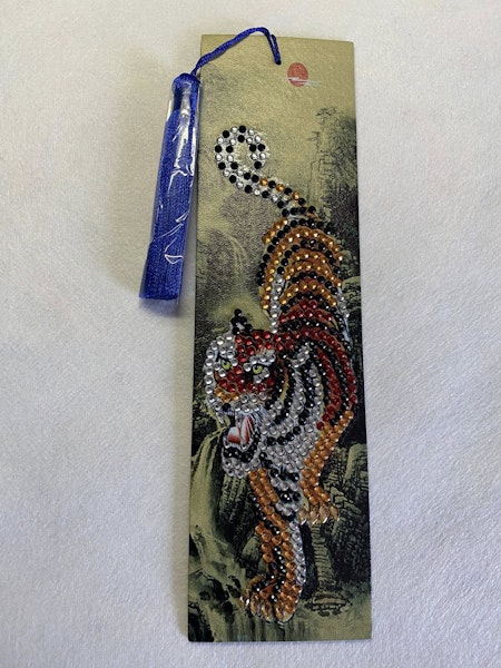 Diamond Painting Bokmärke - Tiger
