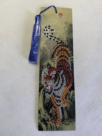Diamond Painting Bokmärke - Tiger