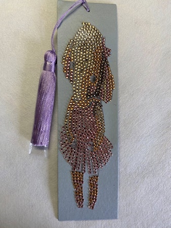 Diamond Painting Bokmärke - Ballerina Elefant