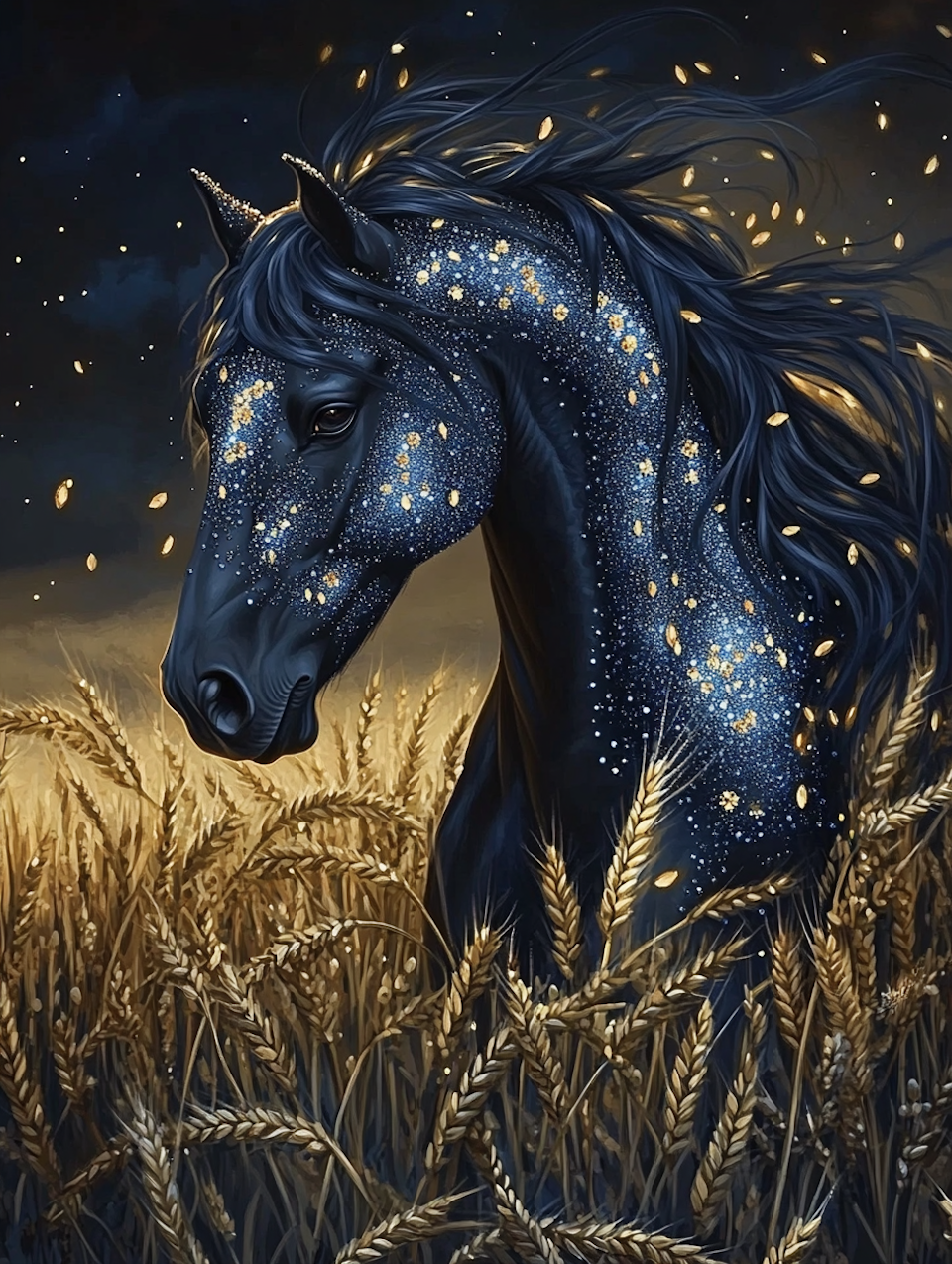 Diamond Painting Resin - Häst 30x40cm
