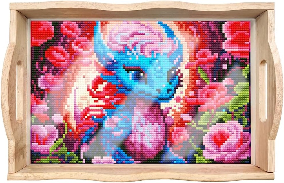 Diamond Painting Serveringsbricka - Drake