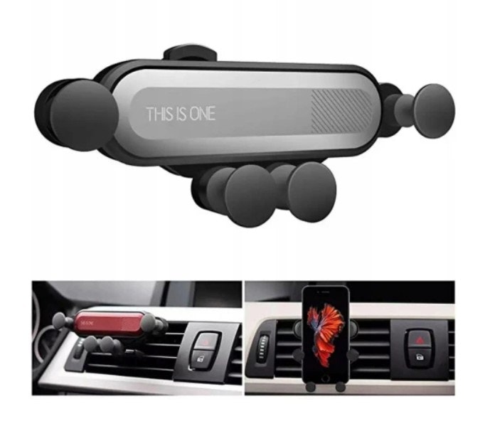 Universal Gravity Mobilholder med Klemme 360" MOTO EQUIP