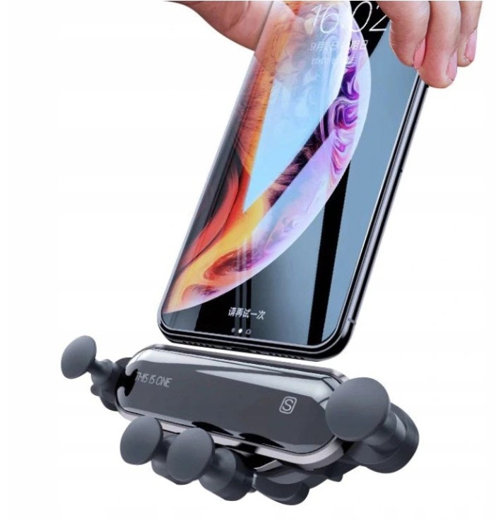 Universal Gravity Mobilholder med Klemme 360" MOTO EQUIP