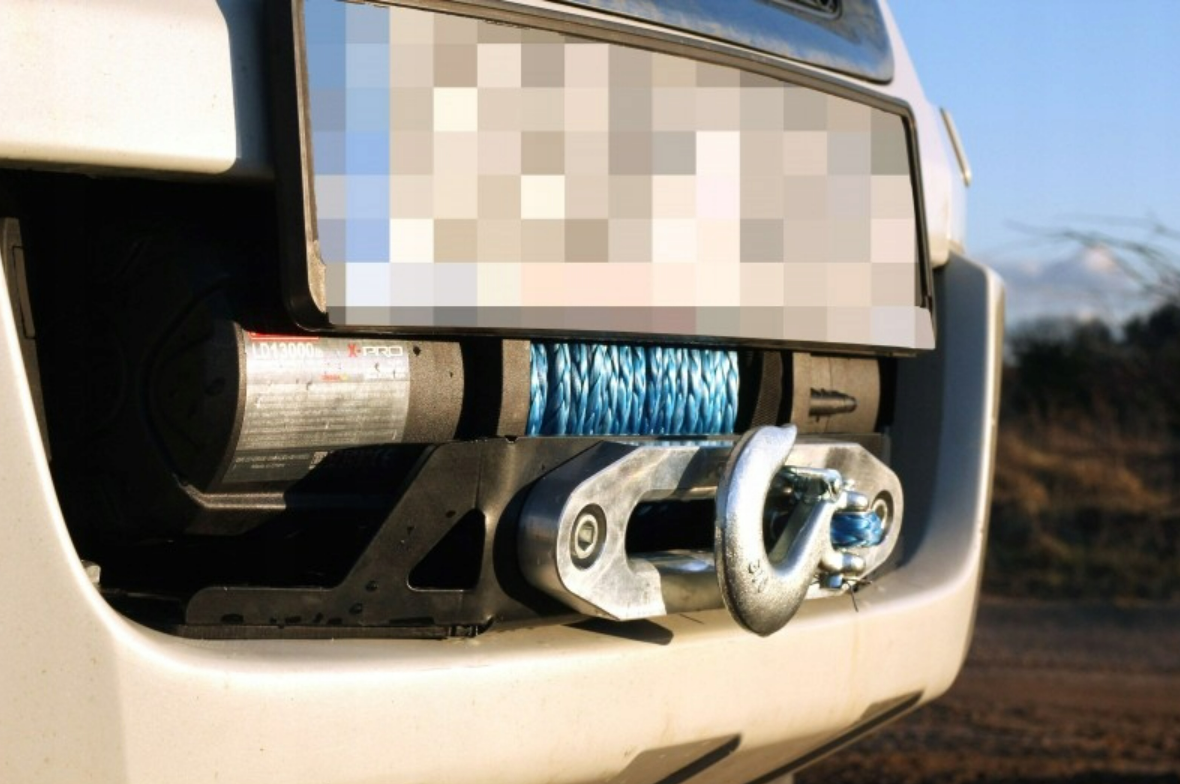Vinsj Monteringsplate Suzuki Grand Vitara II 2005-2008