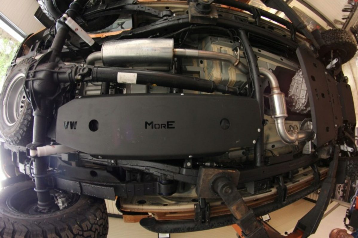 Skliplate VW 2009+  Aluminium