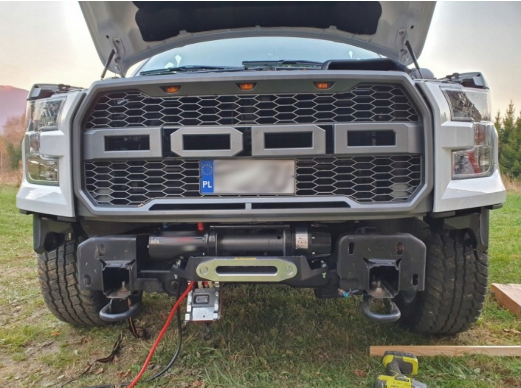 Vinsj Monteringsplate Ford F150 RAPTOR 2017-2019