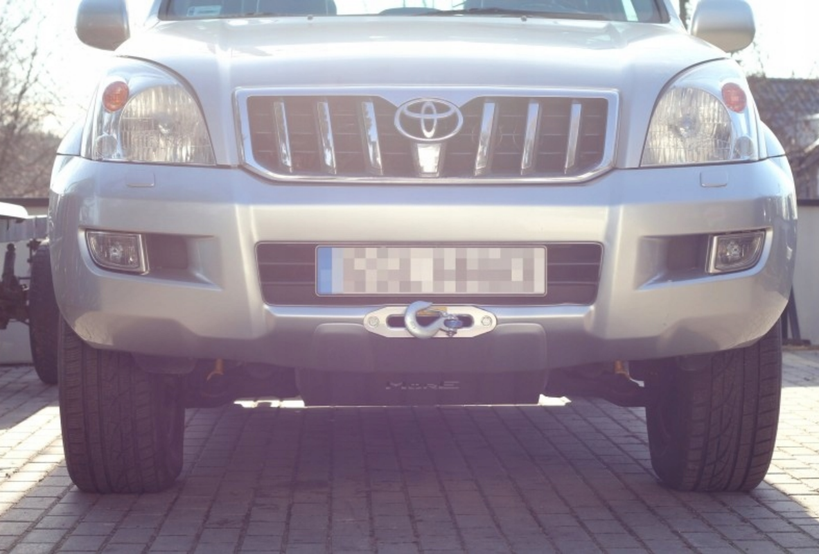 Vinsj Monteringsplate Toyota Land Cruiser J120  2002-2009
