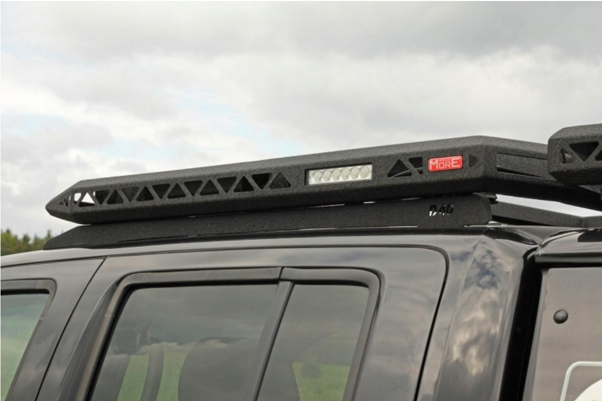 Takstativ  komplett monteringssett Nissan Navara D40 - More 4x4
