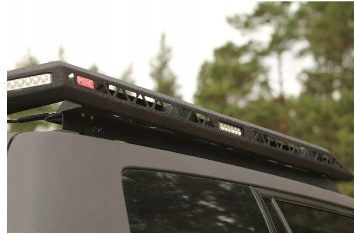 Takstativ  komplett monteringssett Toyota Land Cruiser J120 - More 4x4