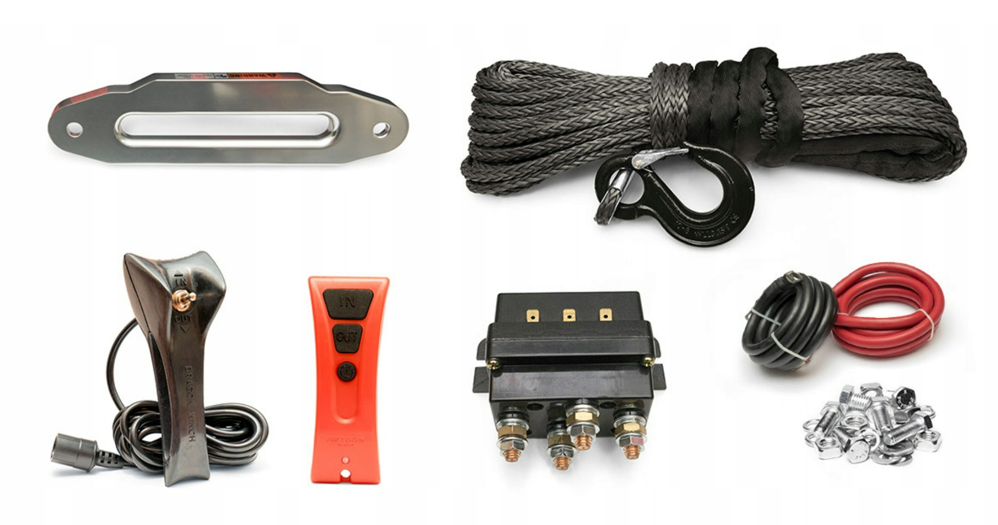 Vinsj OFF ROAD Dragon Winch DWT 22000 HD-S 24V SYNTETYK 10T/20T