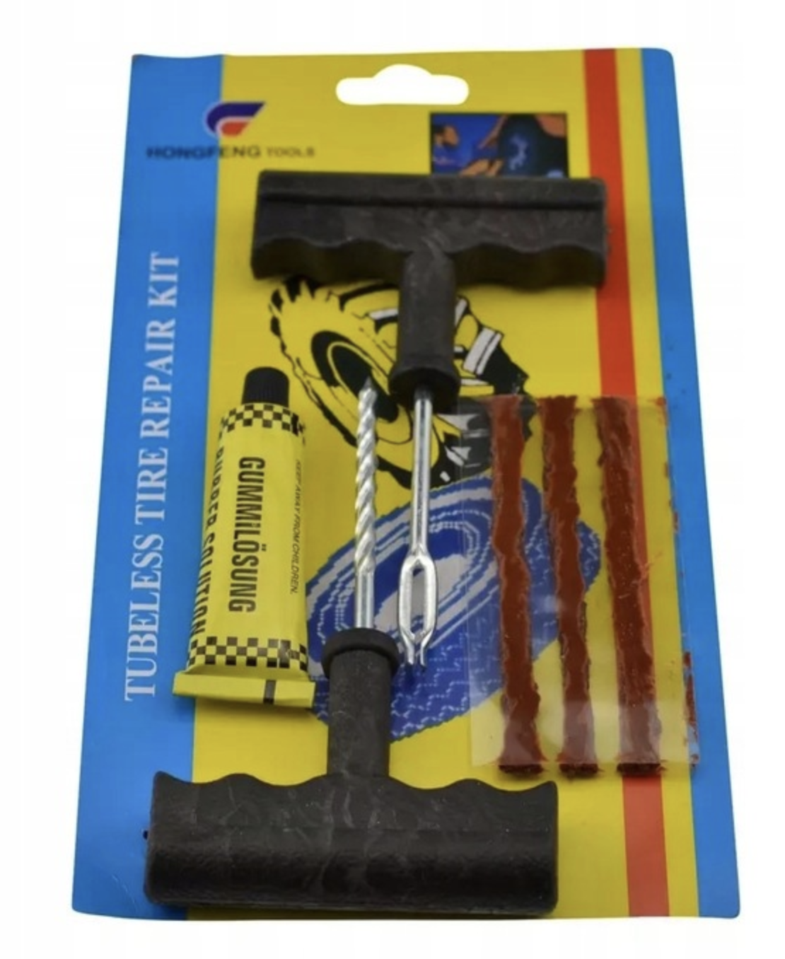 Dekkreparasjonssett / Reparasjonssett - Reparer hull i dekkene