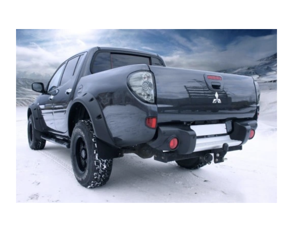 Skjermbreddere LLDPE Mitsubishi L200 (2005-15) 17,5cm