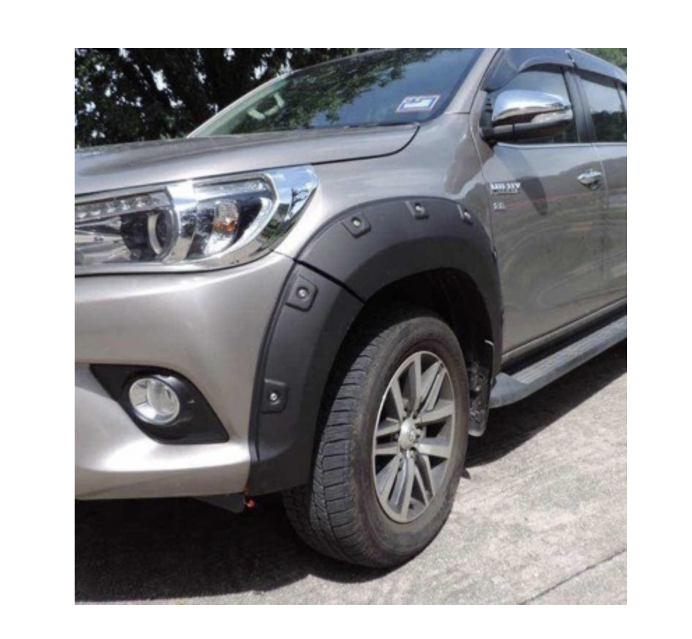 Skjermbreddere LLDPE Toyota HILUX REVO 2015+ +19cm