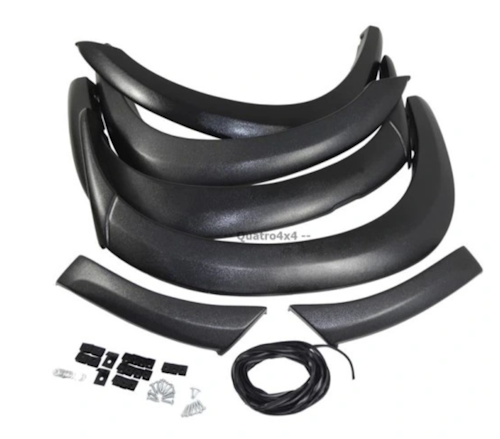 Skjermbreddere LLDPE Isuzu D-MAX (2002-12) 12cm