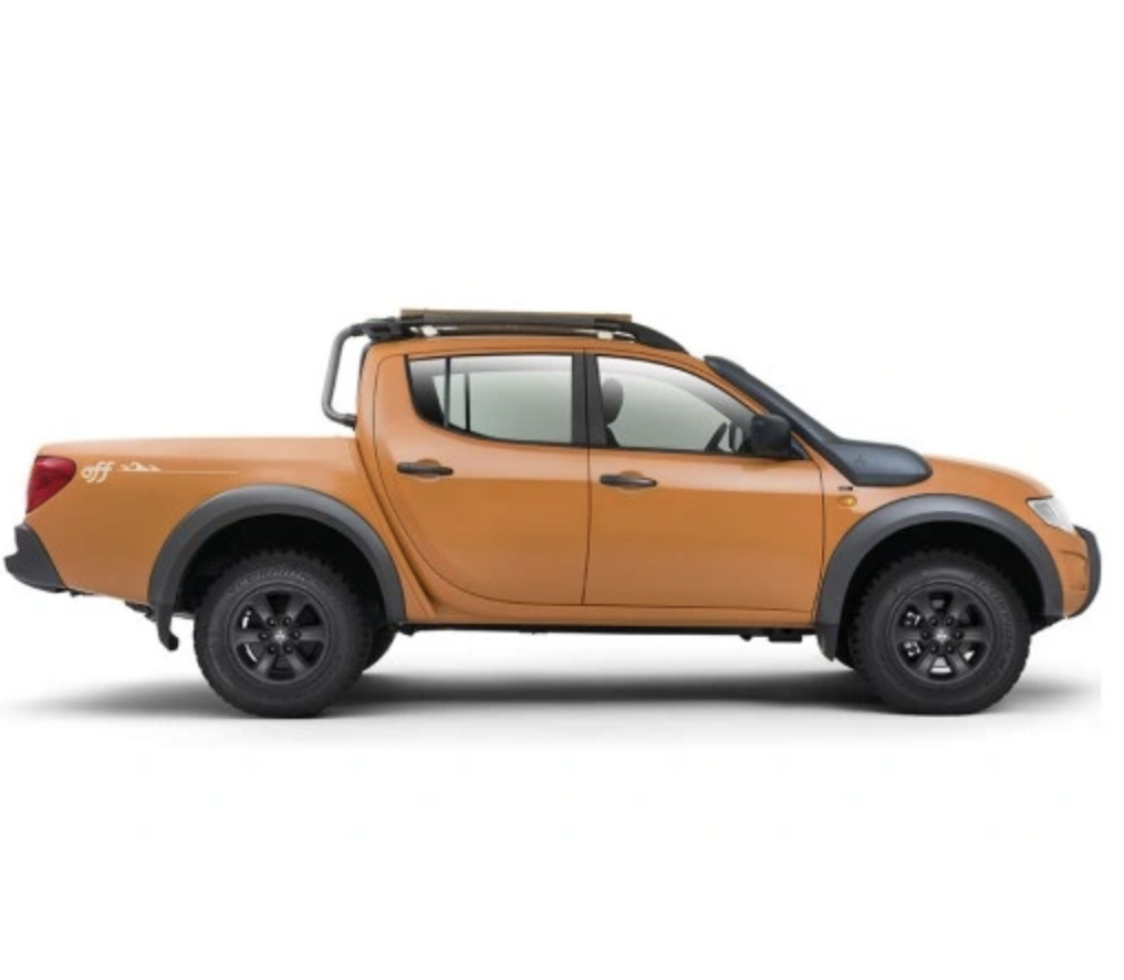 Skjermbreddere ABS Mitsubishi L200 (2005-2015) 12cm