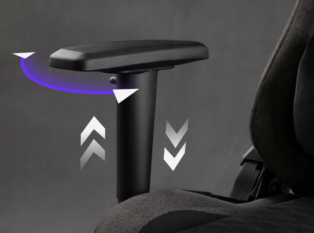 Gamingstol Kontorstol XL gamingstol i Sense7 Spellcaster Senshi Max-160kg