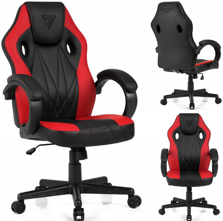 Gamingstol Kontorstol øko skinn Prism Sense7 Max 120kg