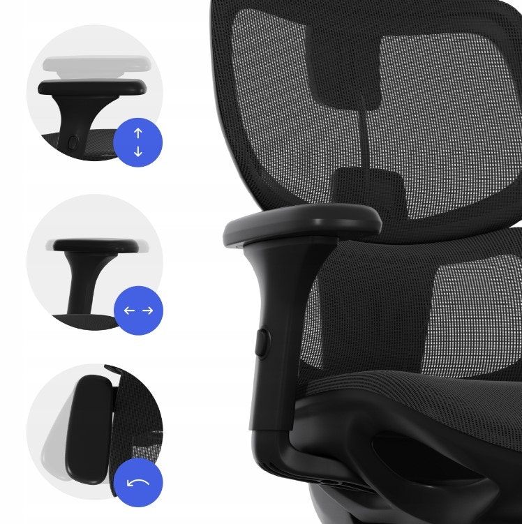 Gamingstol kontorstol Sense7 Nobu Max-130kg Ergonomisk